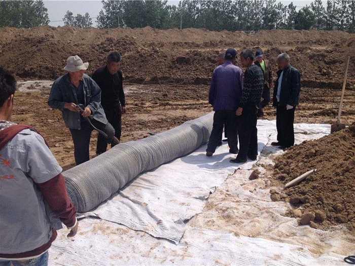 膨潤土防水毯施工