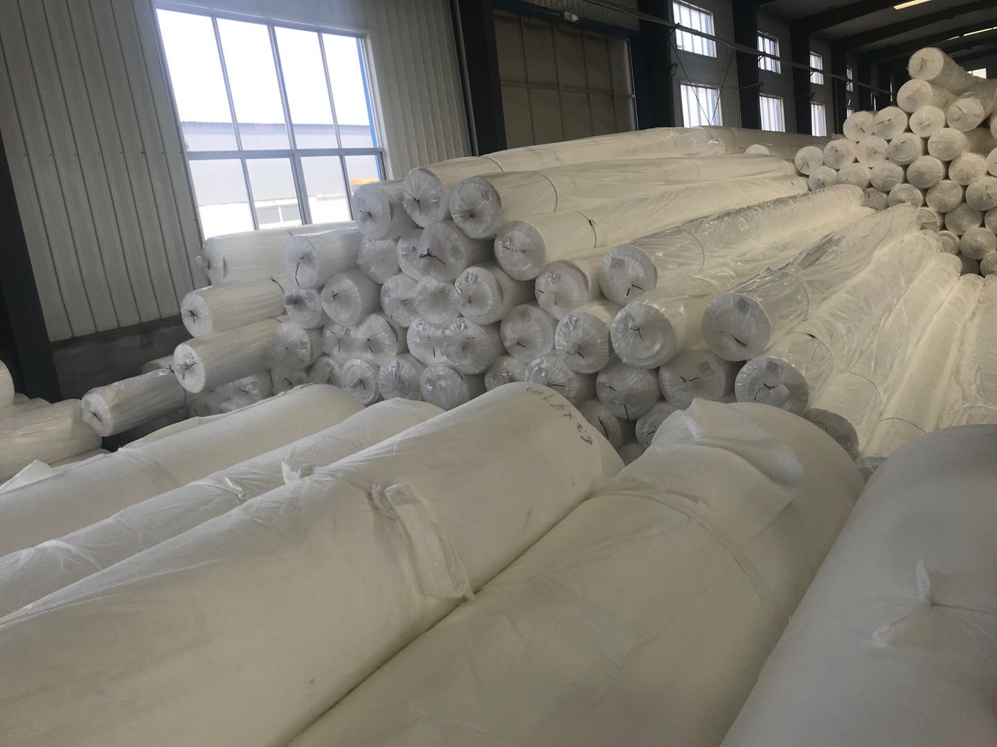 500克長絲土工布生產